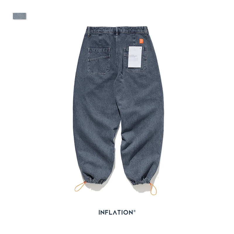 Инфляция дизайнерские модные мужские шорты свободные джинсы с дырками на