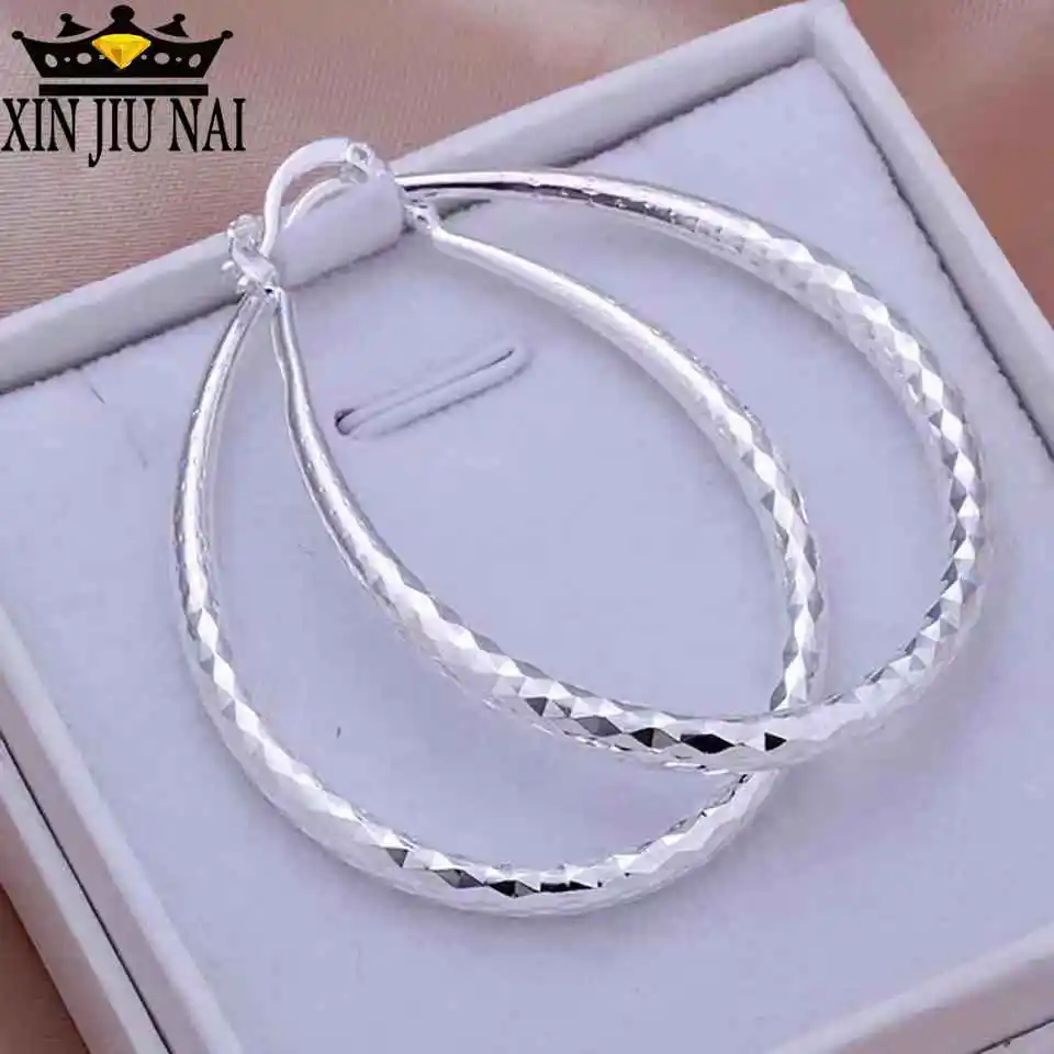 Серьги из стерлингового серебра 925 пробы серебряные модные ювелирные изделия