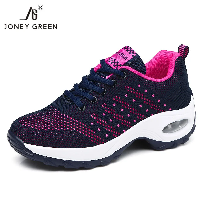 

Women Running Sneakers Ladies Walking Dancing Sport Shoes Outdoor Air Cushion Breathable Footwear Femmes Chaussures Mujer Pisos