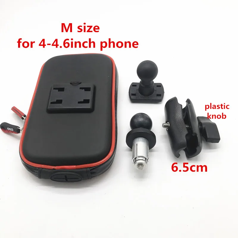 M size bag kit Держатель для телефона в вилка стержневой кронштейн мотонавигатор кронштейн для Yamaha YZF R1 2002- R6 2006- R1M 2007 2008 - Цвет: M size bag kit