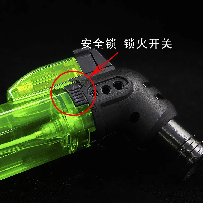 Локоть прозрачный прямой Пробивной надувной прикуриватель среднего размера