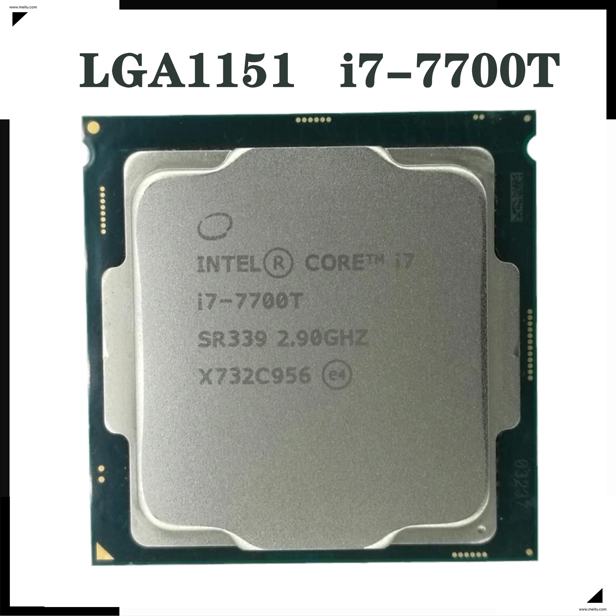Настольный процессор Core i7-7700T i7 7700T 2 9 ГГц четырехъядерный восьмипоточный ЦПУ 8 Мб