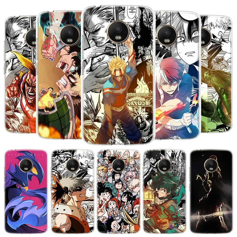 Чехол для телефона My Hero Academia Deku чехол Motorola Moto G8 G7 G6 G5S G5 E4 Plus G4 E5 E6 Play Power One Action