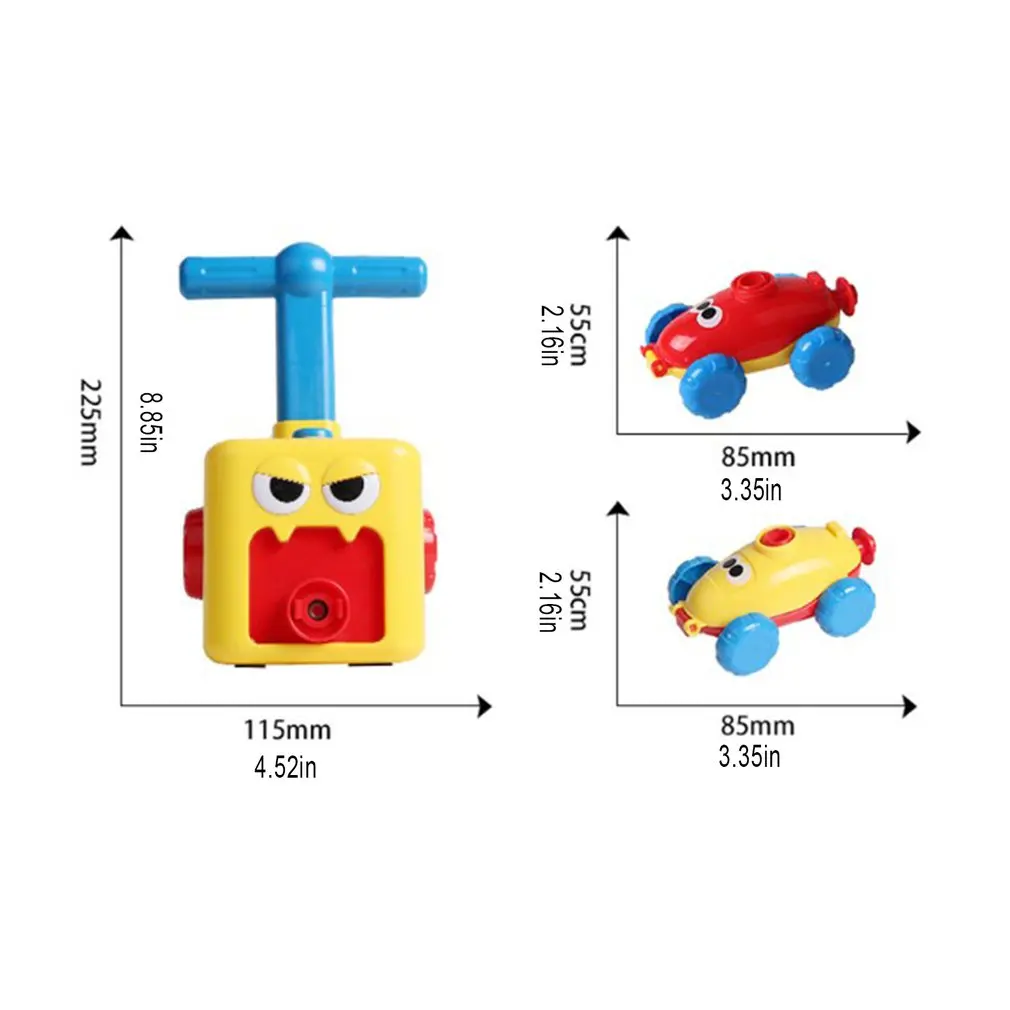 

2020 New 1 Set Power Balloon Car Children'S Car Pneumatic Power Car Air Powered Balloon Car Air Powered Car Children'S Toy