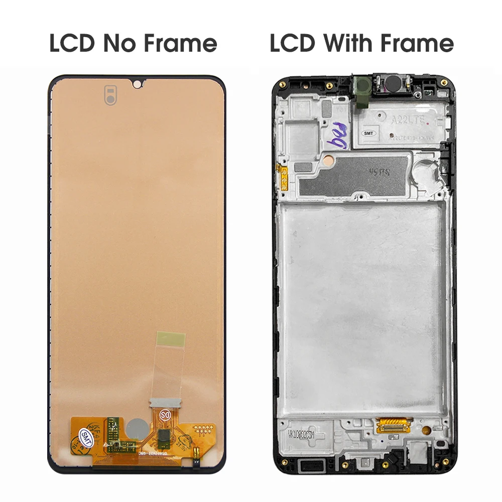 100% протестированный Новый ЖК-дисплей для Samsung Galaxy A22 4G A225 A225F/DS A225M сенсорный экран