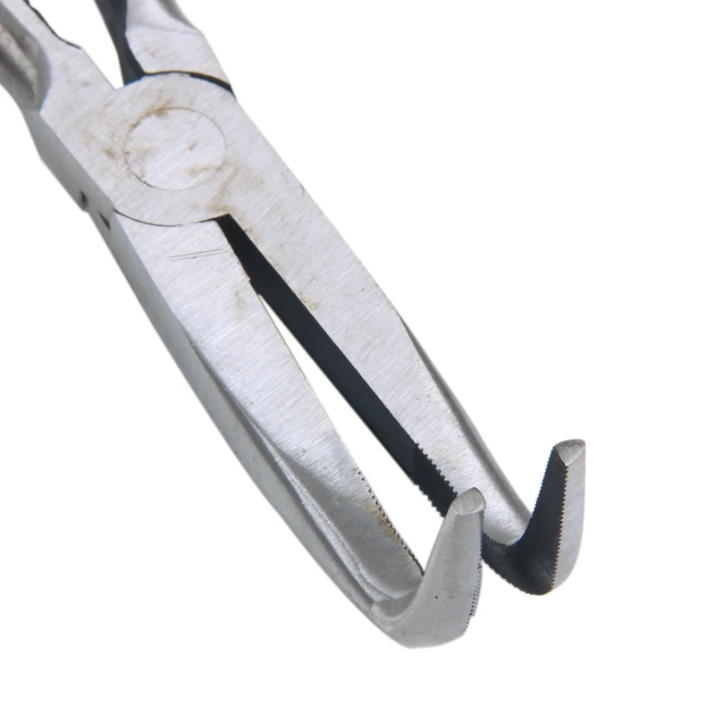 

3X 11 inch EXTRA LONG NOSE PLIERS SET STRAIGHT & BENT TIP MECHANIC GRIP HAND TOOL