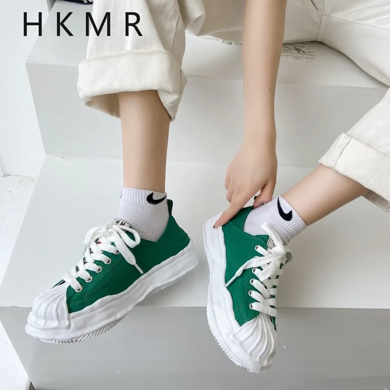 

Женские кроссовки на платформе, повседневные холщовые кроссовки с тыквой, на платформе, с ракушным носком, белые, 2021