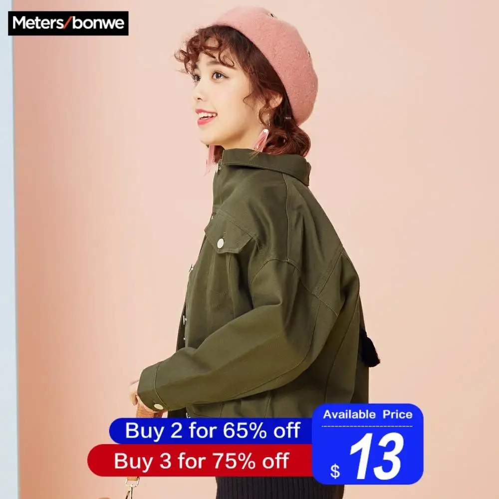 Metersbonwe брендовая куртка женские Комбинезоны на весну женская куртка шикарная куртка индивидуальная Студенческая