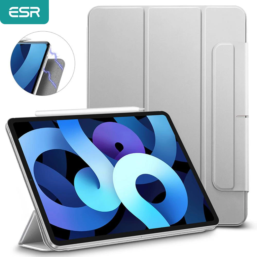

Чехол ESR для iPad mini 6, Чехол для iPad Pro 11 12.9, чехол 2020 2021 для iPad Air 5 Air4, тонкий чехол с магнитной застежкой и подставкой