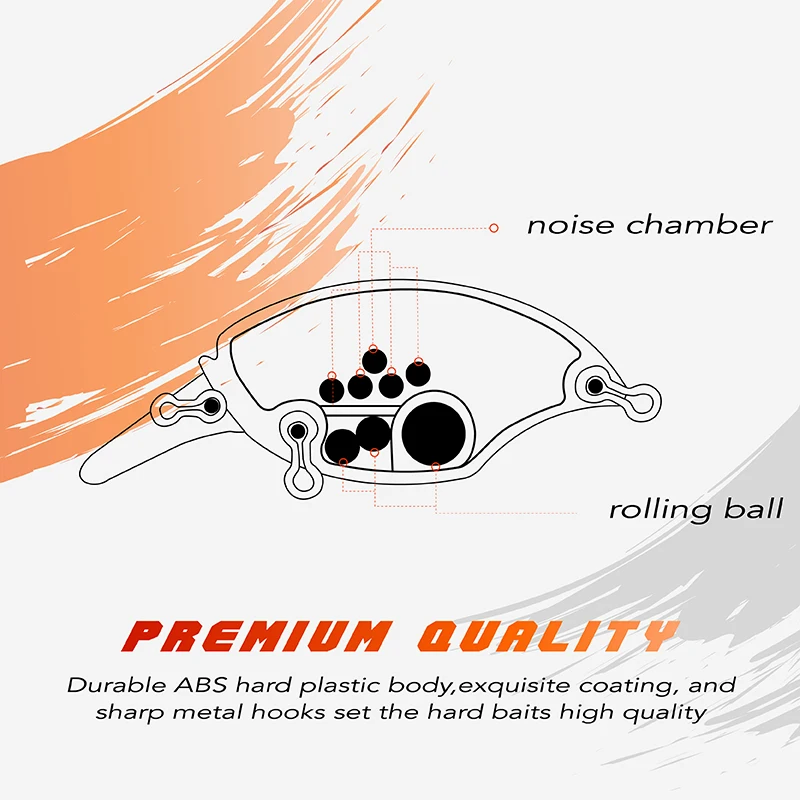 Приманка рыболовная Banshee Воблер для щуки окуня троллинг на маленькую рыбешку 42 мм