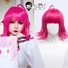 Tennouji Rina Косплэй парик LoveLive идеальную мечту проект PDP Косплэй Сю брендовая розовая, Красная футболка с короткими волосами вечерние парик + бесплатная парик cap