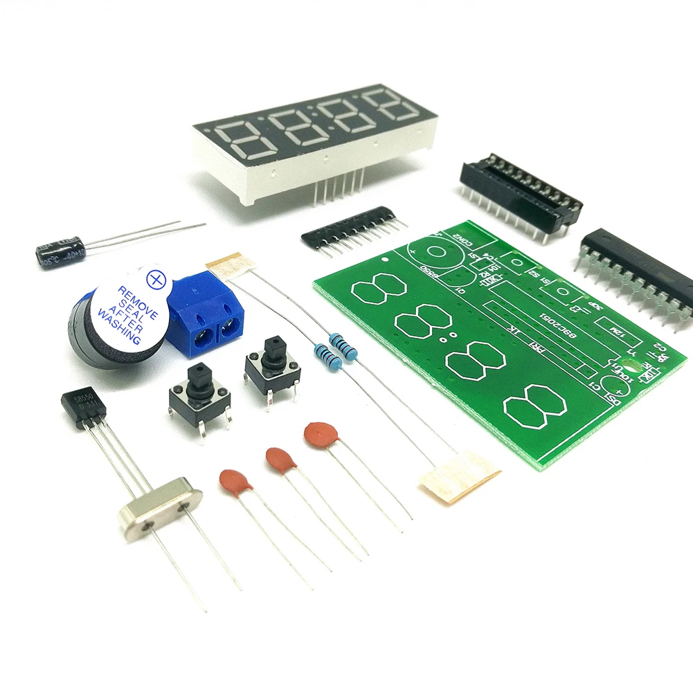 4 биты DIY точный 3V 5V практичное чип хронометраж цифровой Дисплей микроконтроллер