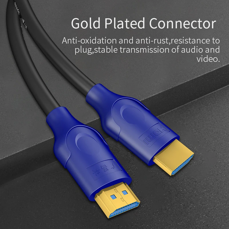 Высокоскоростной кабель-удлинитель GCX HDMI 2 0 с Ethernet 4K 60 Гц для разветвителя PS4 Xiaomi TV