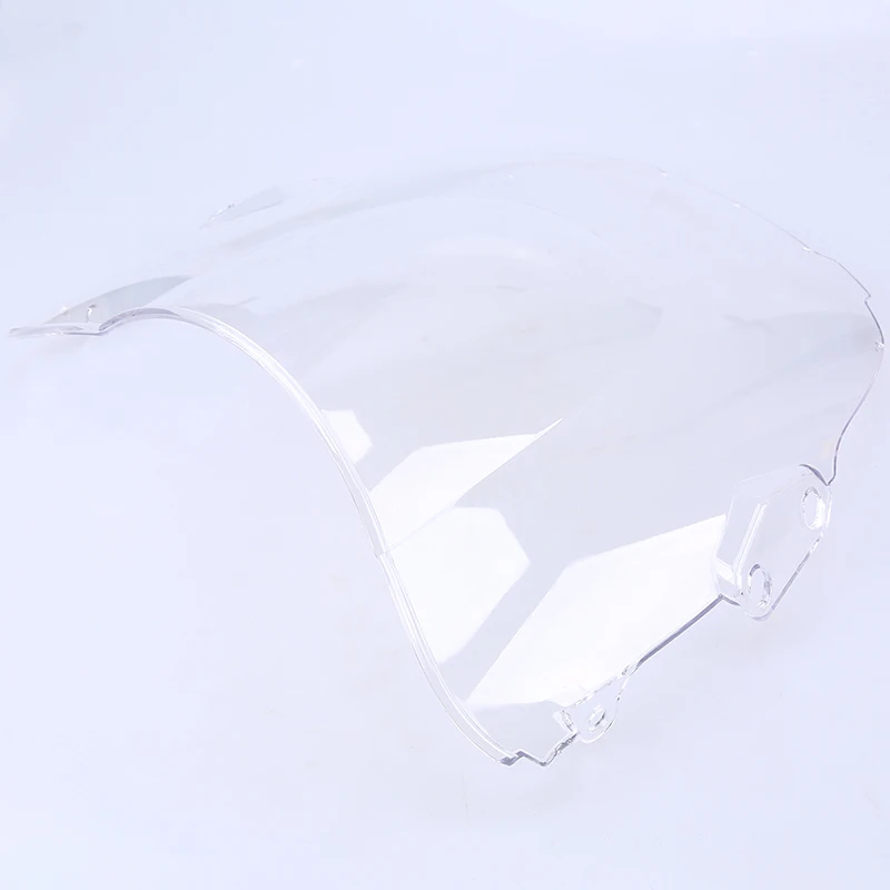 Темный дым черный ясный лобовое стекло мотоцикла двойной пузырь велосипед