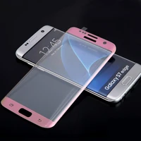 5 pcs s7 edge tempered glass screen protector for samsung s7edge g935