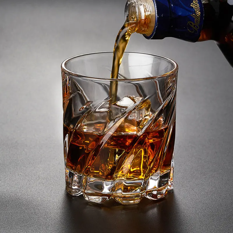 Вращающаяся чашка на 18 секунд креативный стеклянный стакан для виски