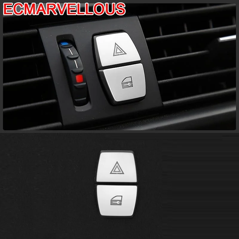 

Accesoire Voiture Interior Decoration Auto Car Accessories Handbrake Ignition Multimedia Button FOR BMW 5 6 7 X3 X4 X5 series