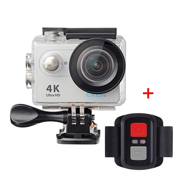 H9R silver Оригинальная экшн-камера eken H9/H9R Ultra HD 4K WiFi 1080 P/60fps 2,0 lcd 170D объектив камера на шлем Водонепроницаемая профессиональная спортивная камера - Цвет: H9R silver
