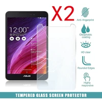 2pcs tablet tempered glass screen protector cover for asus fonepad 8 fe380cg full coverage anti scratch explosion proof screen