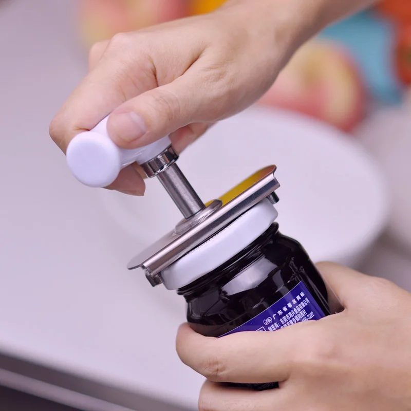 Ручной регулируемый консервный нож из нержавеющей стали 1 4 дюйма открывалки для