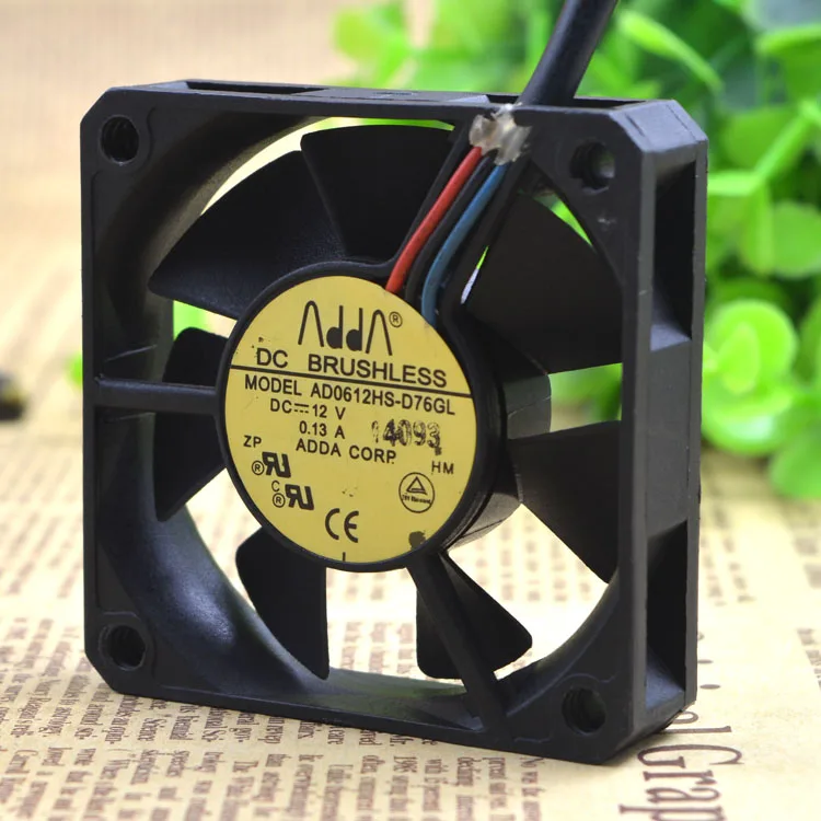 

Новинка/6015 AD0612HS-D76GL DC12V 0.13A защиты электродвигателя Вентилятор охлаждения