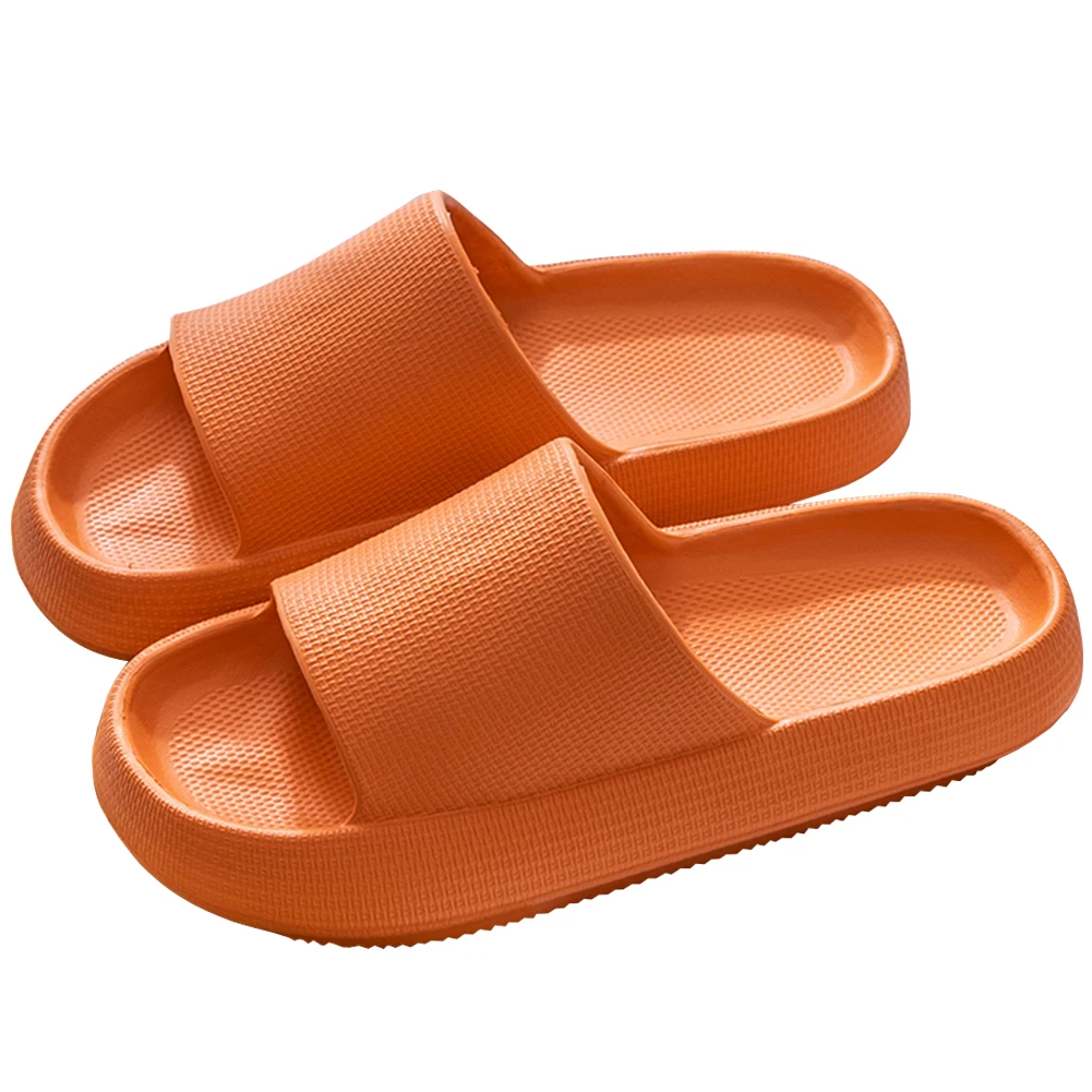 

Women Thick Platform Slippers Leisure Female Floor Slides Shoes for Indoor Bathroom Summer Soft EVA Anti-Slip Sandals Breathable