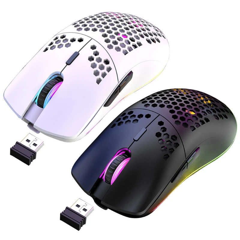

Беспроводная игровая мышь XYH80, 2,4 ГГц, 4 режима, 3200 DPI, светильник