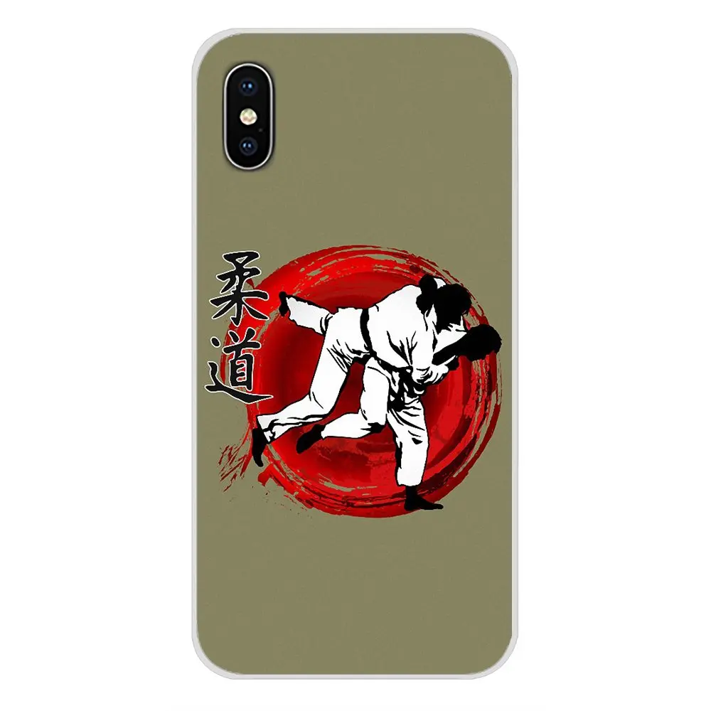 Accessories Phone Cases Covers For Apple iPhone X XR XS 11Pro MAX 4S 5S 5C SE 6S 7 8 Plus ipod touch 5 6 Judo Jiu Jitsu | Мобильные