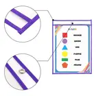 Папка для документов многоразовая, 10 шт., для письма и протирания, офисные и школьные принадлежности, 2021