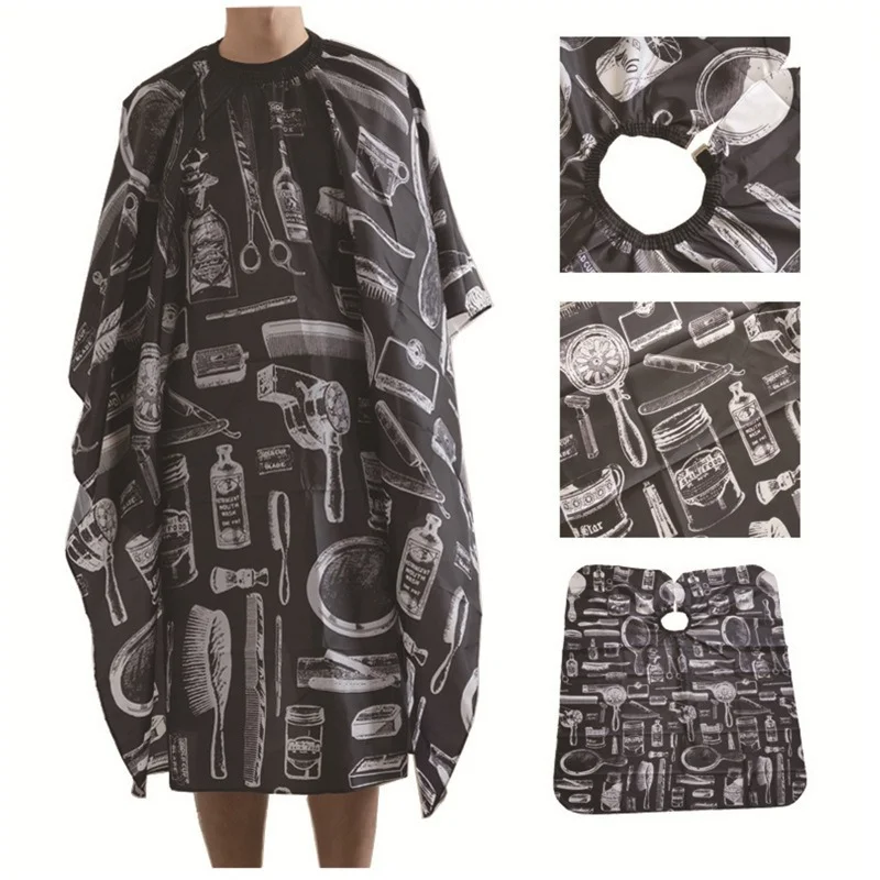 

Kids Adult Nylon Hairdressing Cape Cutting Hair Waterproof Cloth Salon Barber Cape Hairdressing Hairdresser Apron Haircut Capes