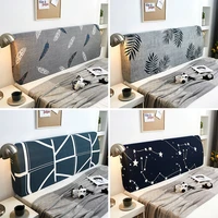 printed elastic all inclusive bed head cover headboard cover universal size washable for home hotel banquet christmas leorate