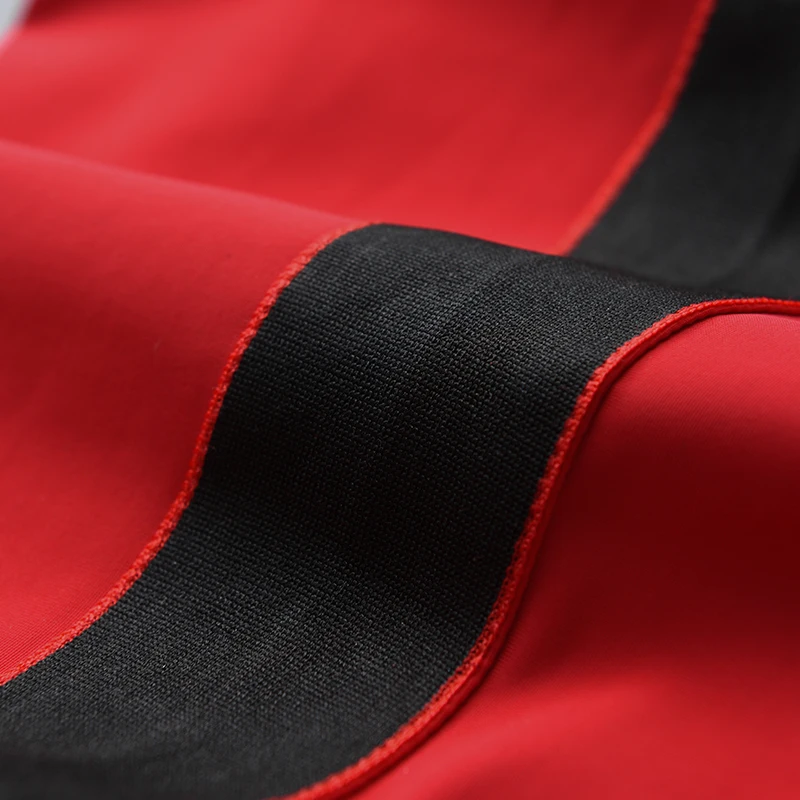 Брюки Minglu мужские с эластичной талией спортивные штаны контрастных цветов