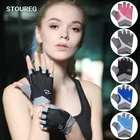 Мужские, женские, мужские перчатки с полупальцами для велоспорта, спортзала, спорта, фитнеса, упражнений, тренировок, наручные перчатки, противоскользящие перчатки для тяжелой атлетики