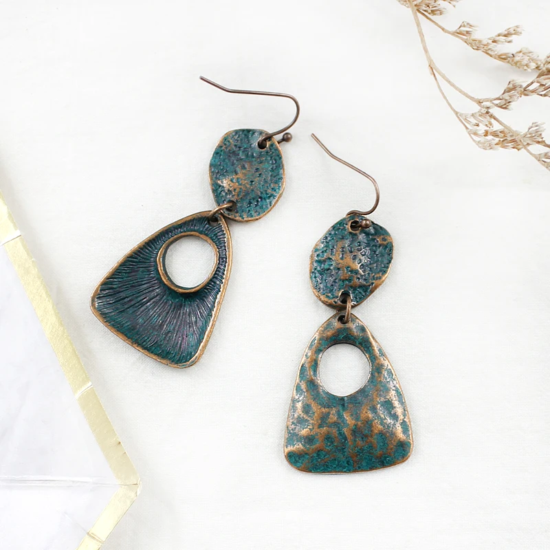 Женские серьги подвески в стиле ретро панк длинные модные праздничные ювелирные