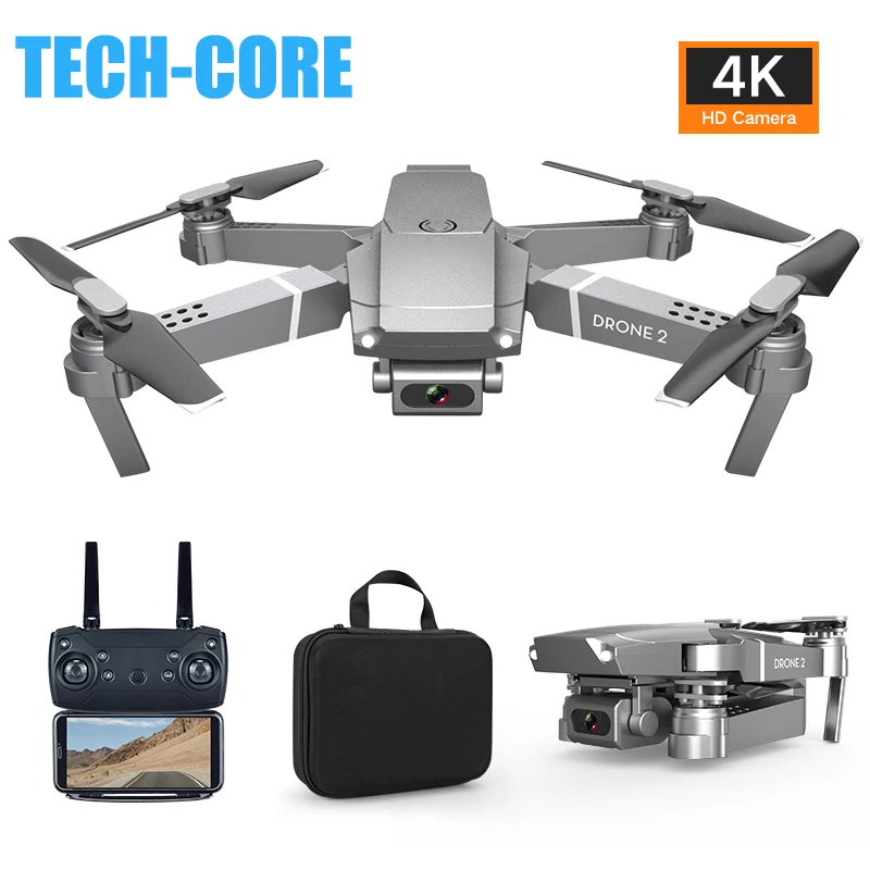 Квадрокоптер TECH-CORE E68 HD широкоугольный 4K Wi-Fi 1080P | Игрушки и хобби