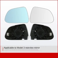 suitable for tesla tesla model 3 reversing lens rearview mirror original mirror anti glare replacement heating