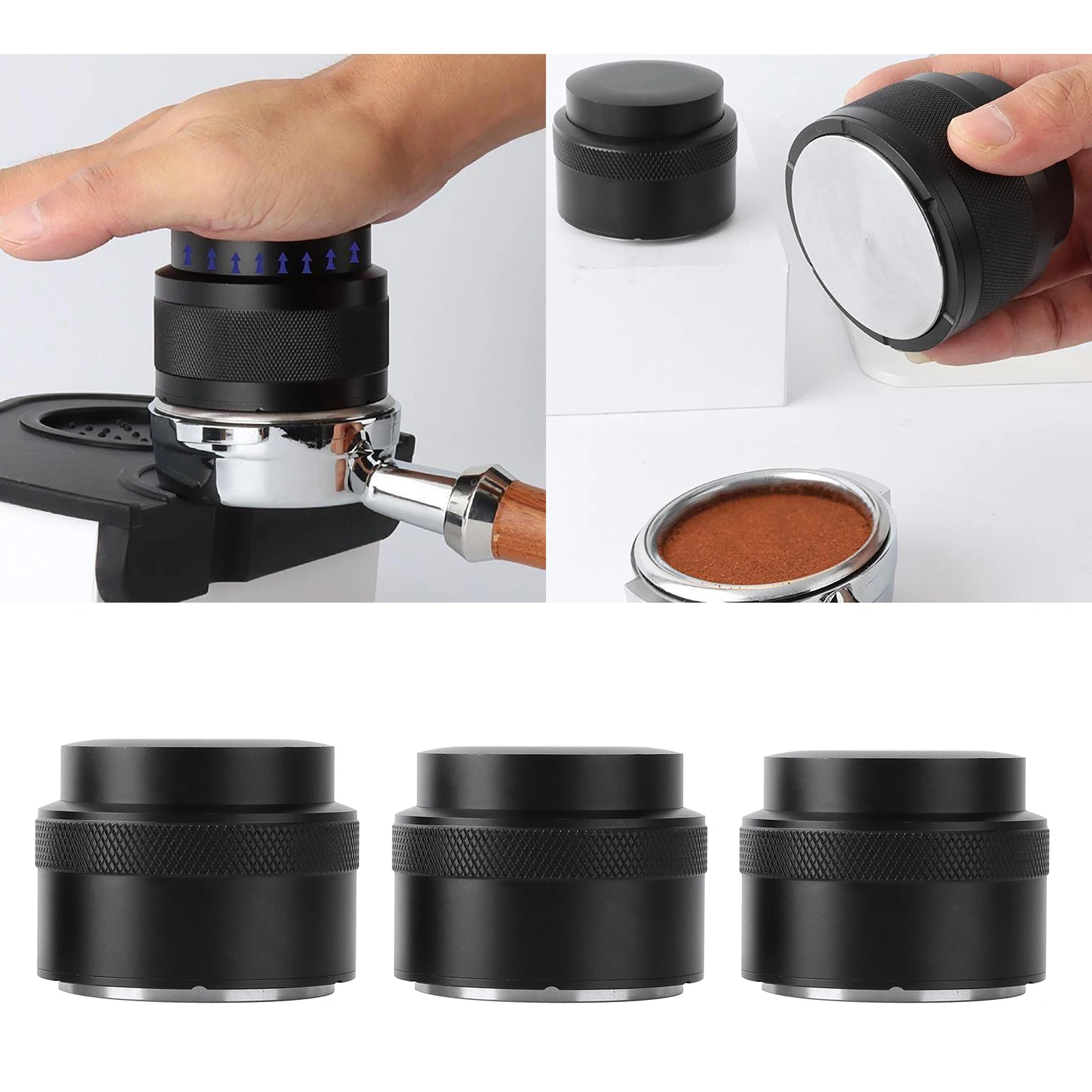 

Coffee Distributor Adjustable Leveller Stainless Espresso Press Tool 51mm