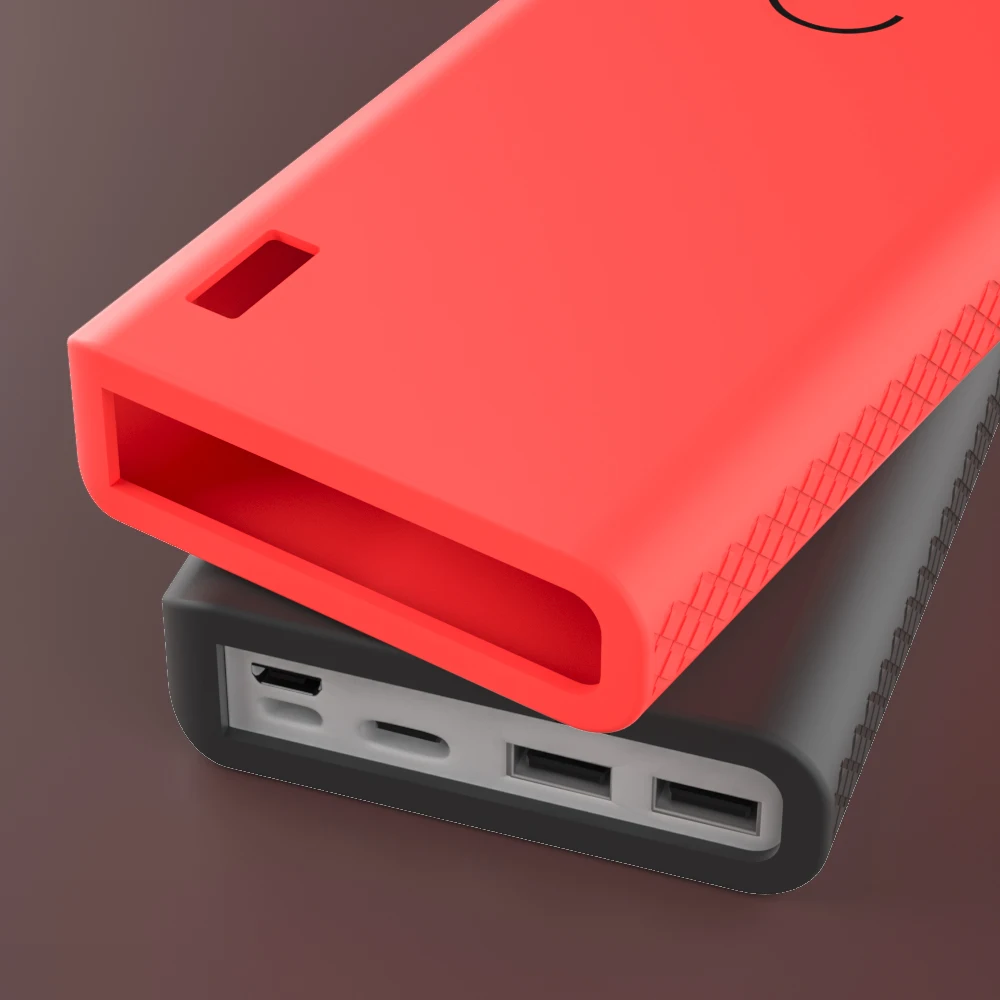 Силиконовый защитный чехол для Romoss Sense 6 + 6F противоударный/Противоскользящий