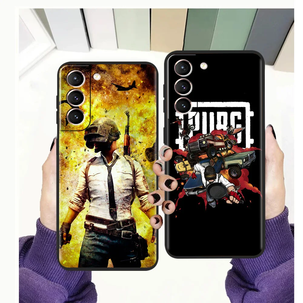 

Game PUBG Phone Case for Samsung Galaxy S20 FE S20 S21 Ultra S10 S9 S8 Note 20 Ultra 10 Plus Silicone Cover Shell Fundas TPU Bag