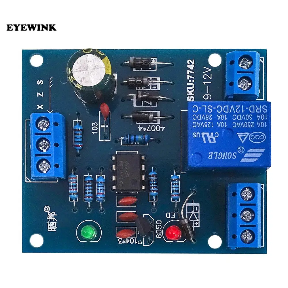10 шт./лот модуль датчика уровня жидкости Датчик воды электронные компоненты 9-12 В