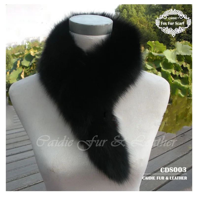 

HSPL Real Fox Fur Scarf With Clip For Lady White Real Fur Scarves Women for Winter White Scarves Women High Fashion 2019 Causal