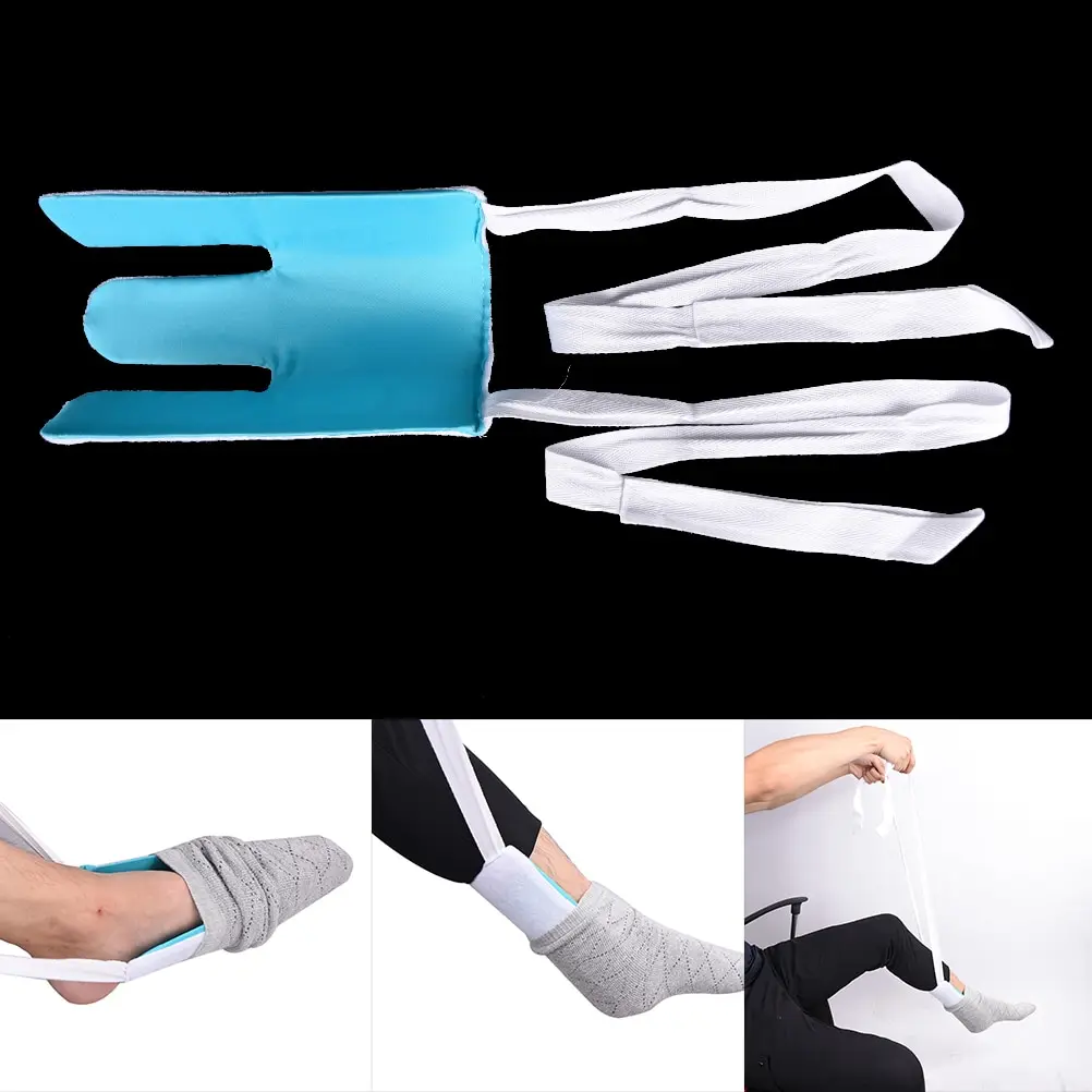 

1PCS Flexible Sock Stocking Aid Help Disability Putting On Socks Aid Helper For Arthritis And Back Pain Sufferers