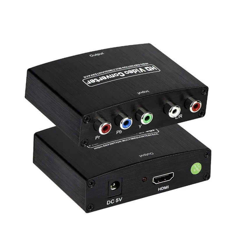 Конвертер YPBPR в HDMI, с разницей в цвете, с RGB на HDMI, с поддержкой аудио, Full HD, 1080P от AliExpress WW