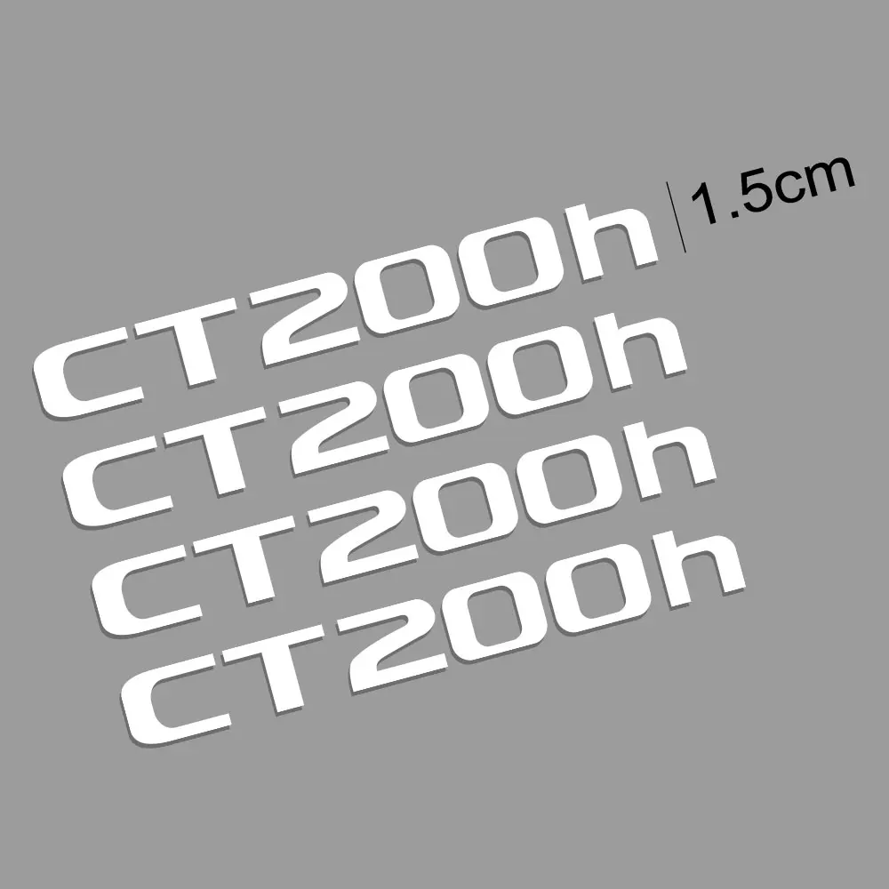 Автомобильные наклейки на колеса 4 шт. для Lexus RX 300 330 IS 250 GX 400 460 UX 200 NX LX LS GS ES SPORT CT200h