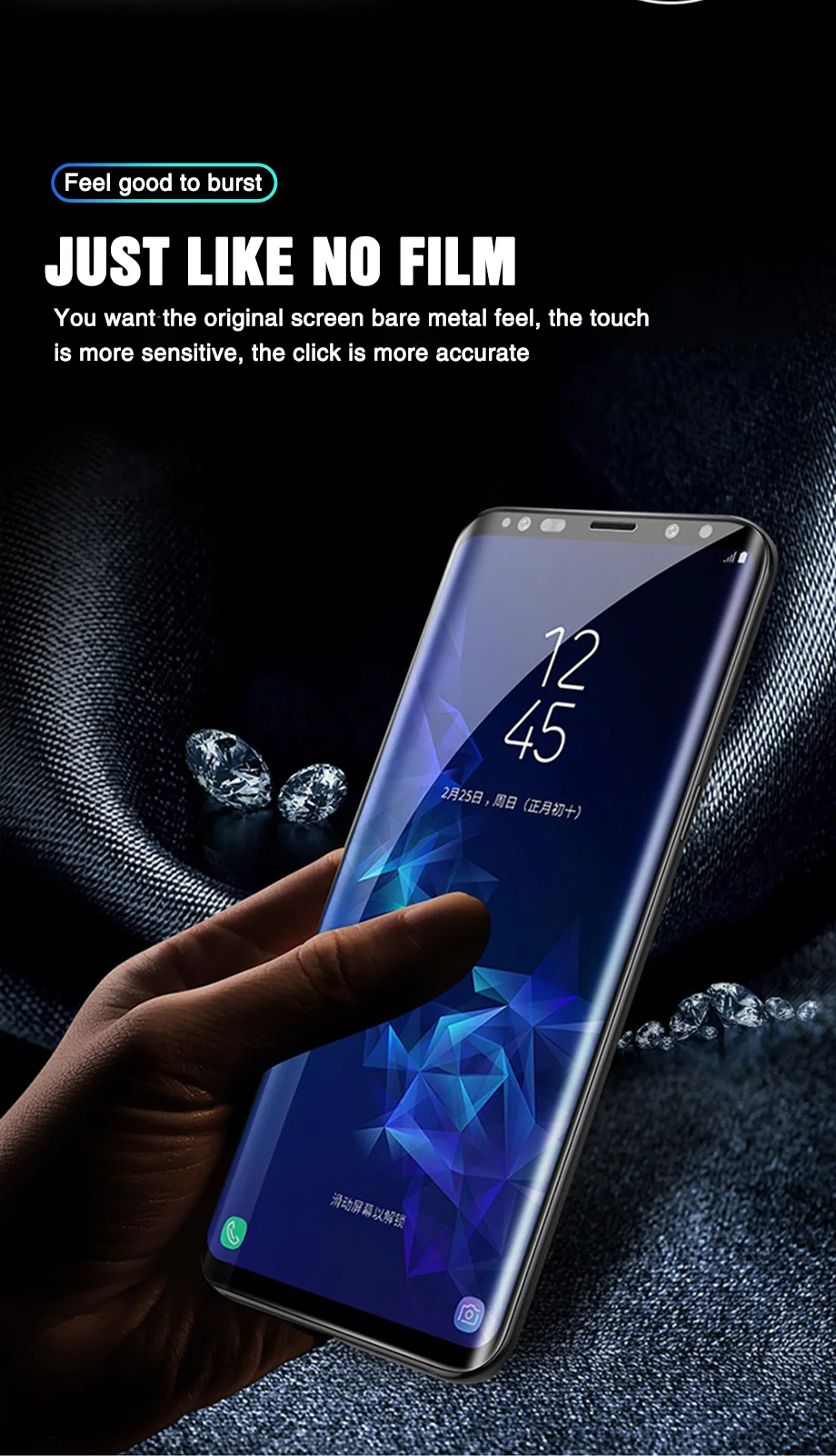 10 шт полное изогнутое Защитное стекло для samsung Galaxy S8 S9 S6 S7 edge Plus защитная пленка из закаленного стекла для Note 8 9