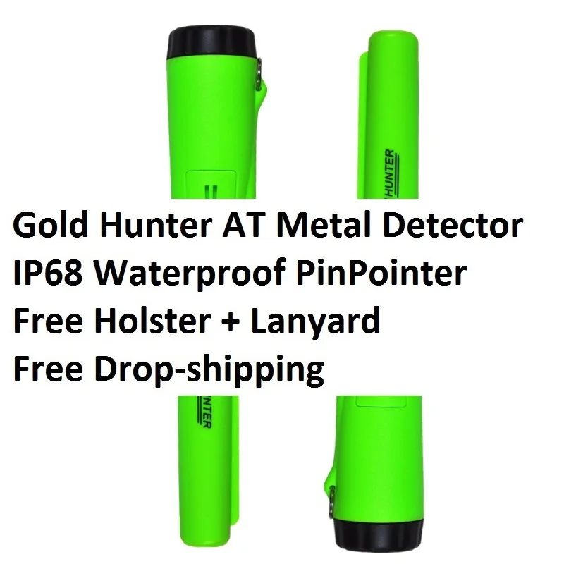 Металлоискатель Gold Hunter AT PRO ручной подземный детектор золота с кобурой |