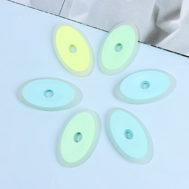 

6pcs/set Neutral Erasable Pen Special Rubber Color Oval Eraser for Erasable Gel Pen Correction Supplies School Office Stationery