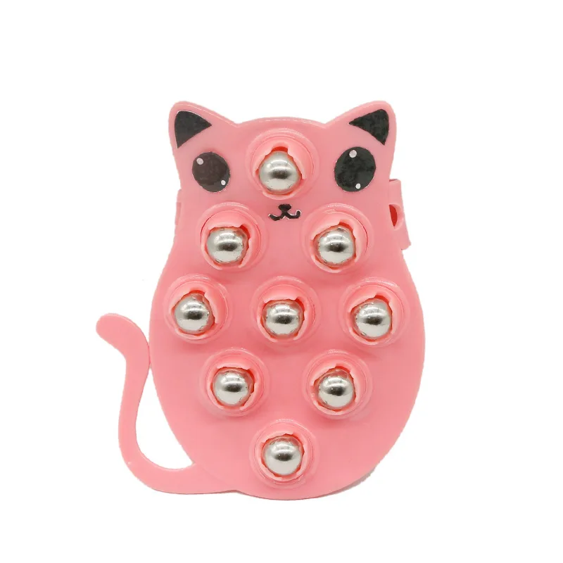 Массажер с девятью шариками для кошек массажный шарик соскабливания лимфы