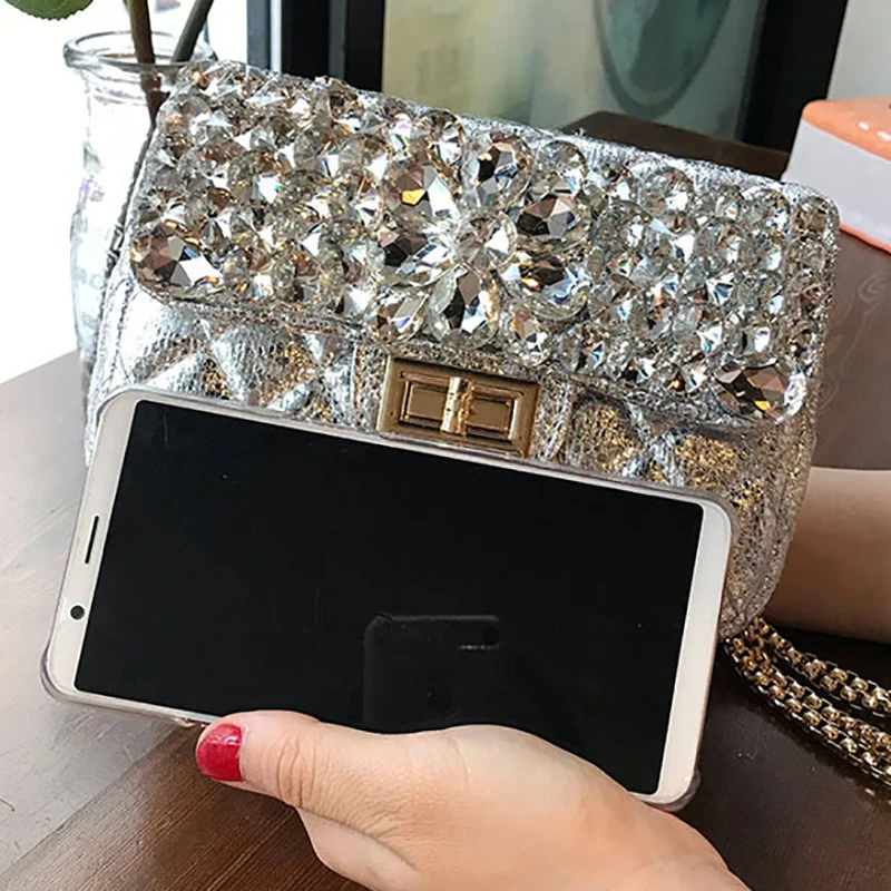 

Women Evening Bag Gold Fashion Wedding Women Clutch Bags Chain Luxury Crossbody Shoulder Bags Party Bridal Ladies Handbags