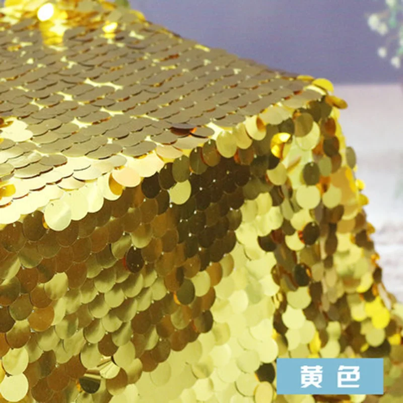 Блестящая лазерная ткань с блестками 9 цветов градиентная для выступлений на